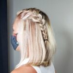 Half up Dutch Braid