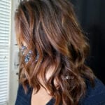 Amber Balayage hair color