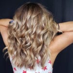 Honey Balayage hair color