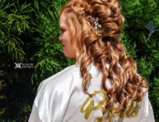 Braided Wedding Half up Hairstyle