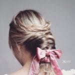 Braided Updo Style for long hair