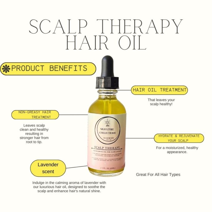 Scalp Therapy Hair oil Treatment Benefits