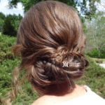 Low Bun Braid Hairstyle