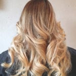 blonde balayage Hair color