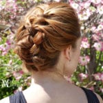 French Braid Updo