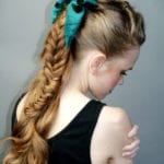 Pony hairstyle Fishtail Braid