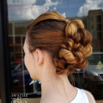 Pull through Braid Updo