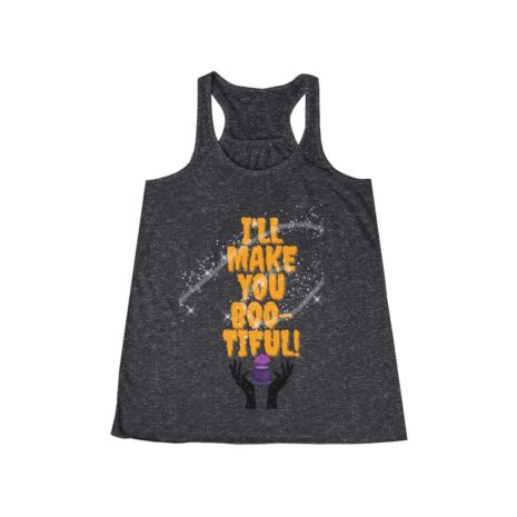 Halloween Racerback Wash GrayTank