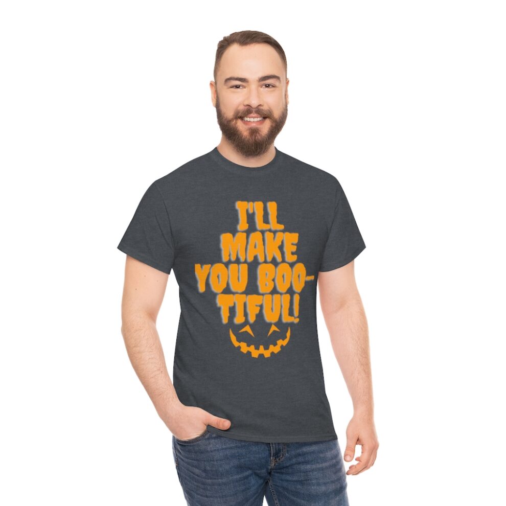 A man with a beard wearing a t-shirt