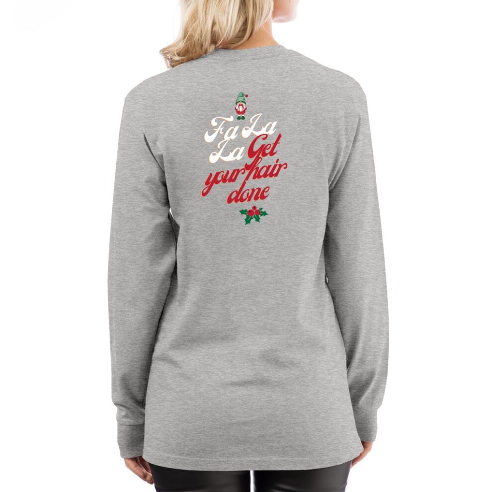 Funny Christmas Hairstylist Shirt Deck The Halls