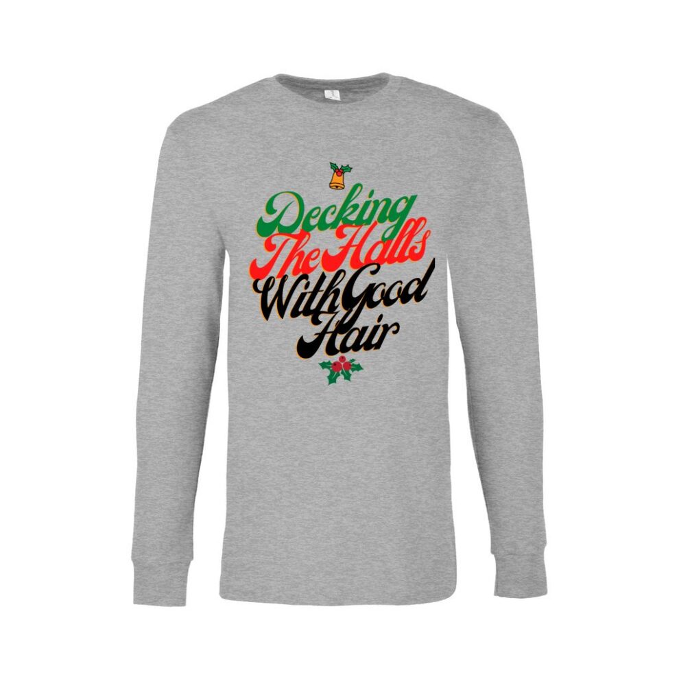Funny Christmas Hairstylist Shirt Deck The Halls