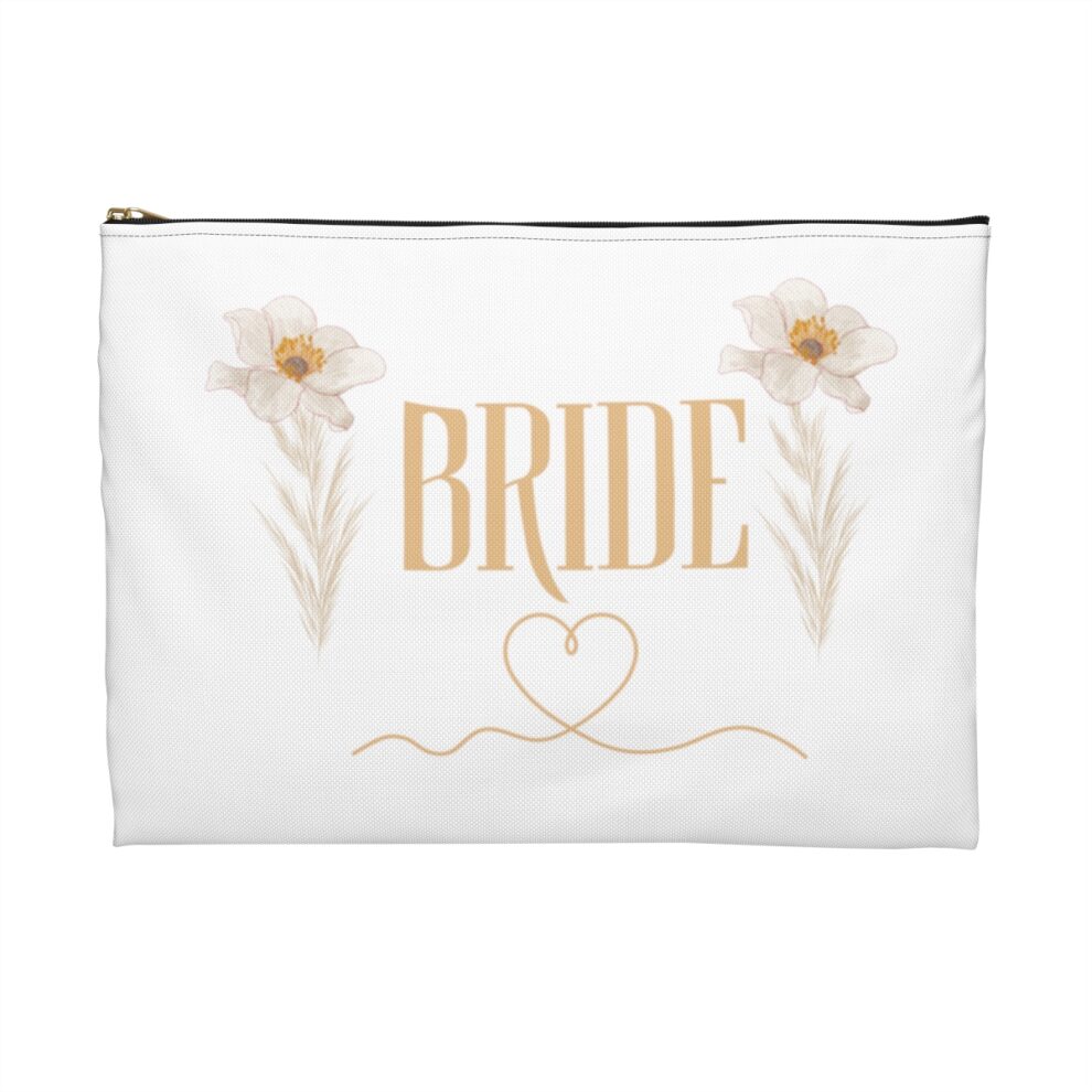 Boho Bride Accessory Makeup Pouch