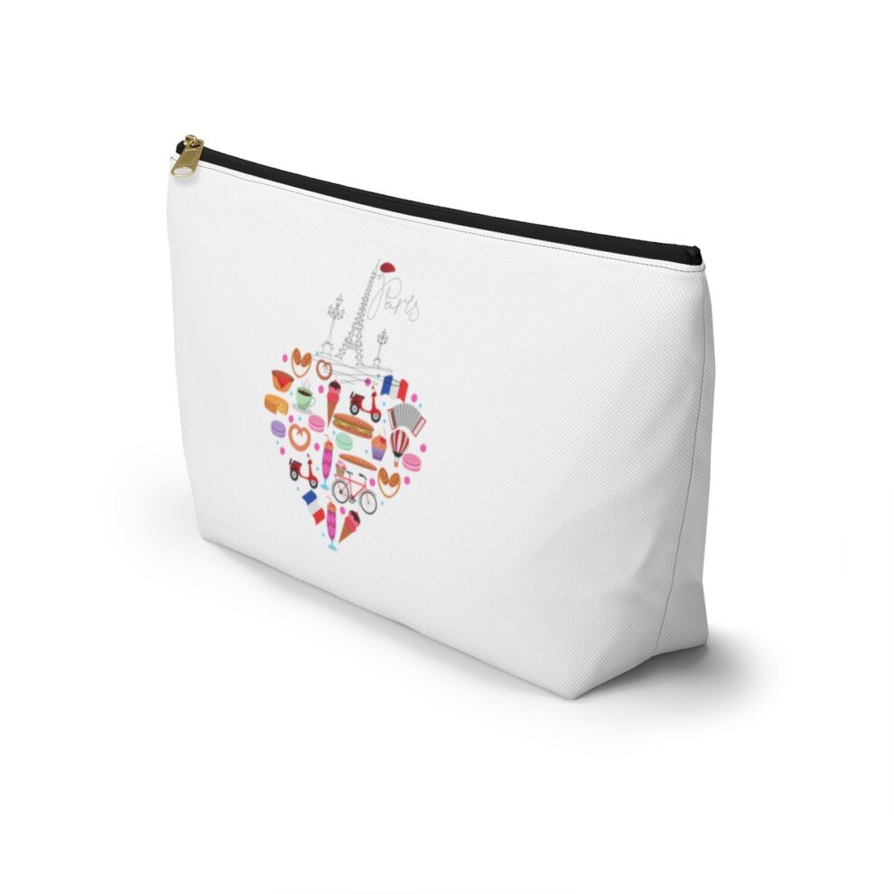 Paris Cosmetic Accessory Makeup Pouch w T-bottom
