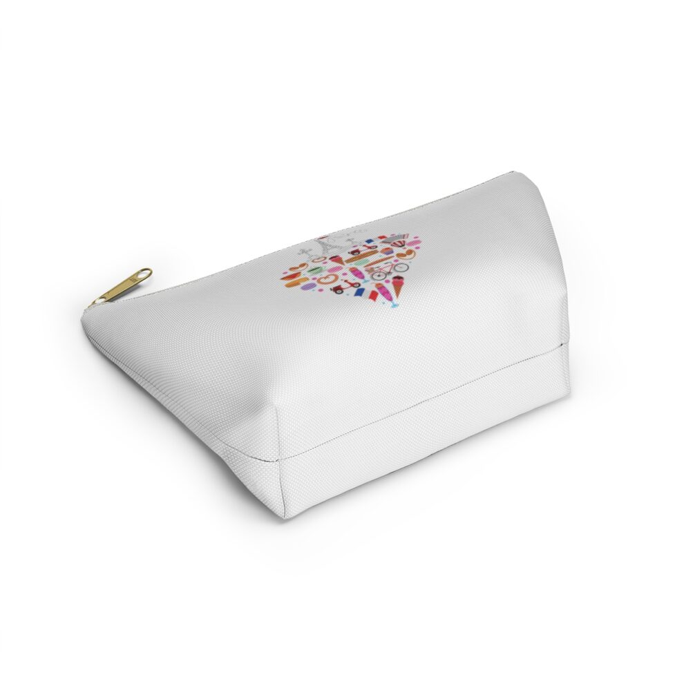 Paris Cosmetic Accessory Makeup Pouch w T-bottom