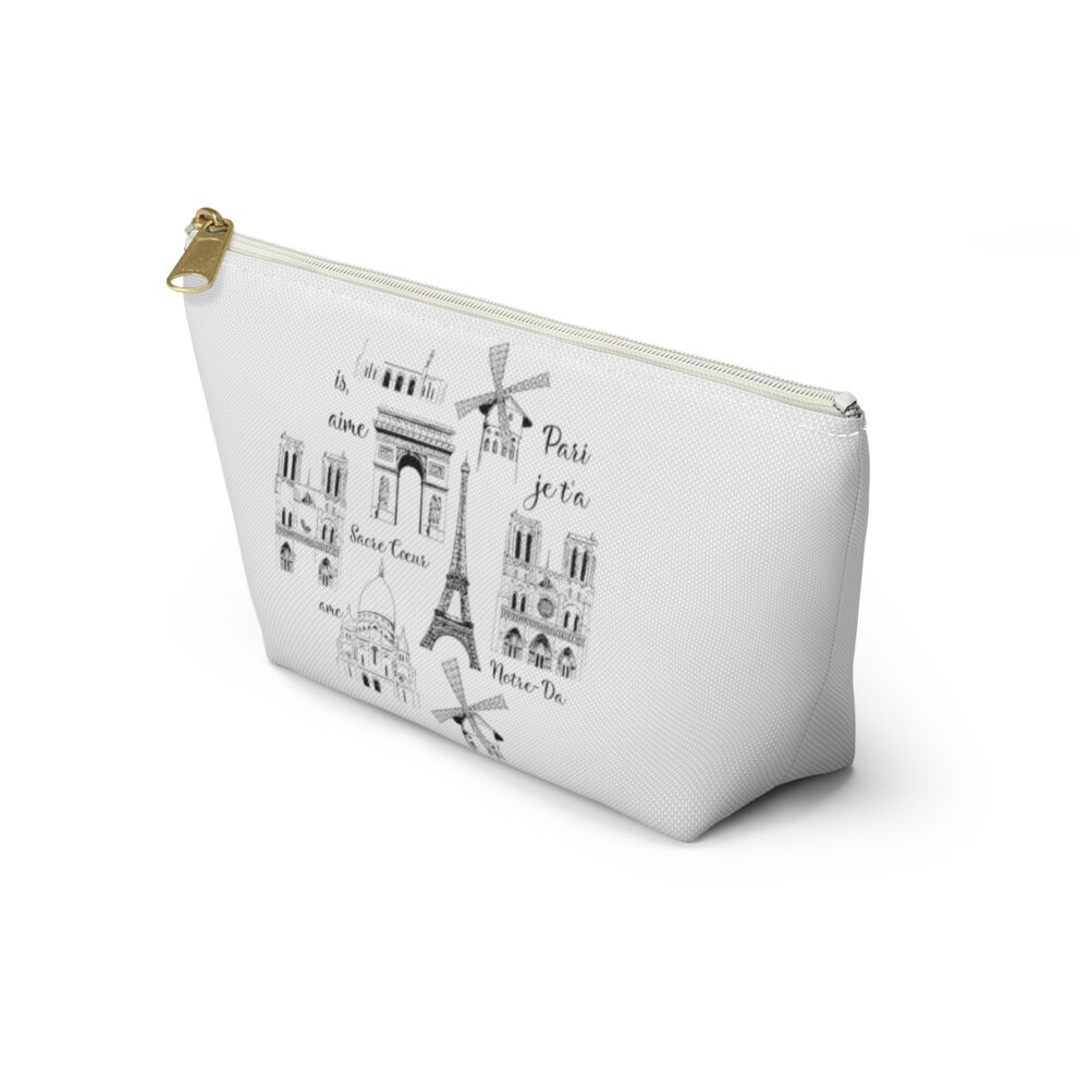 Paris Accessory Cosmetic Travel Pouch w T-bottom