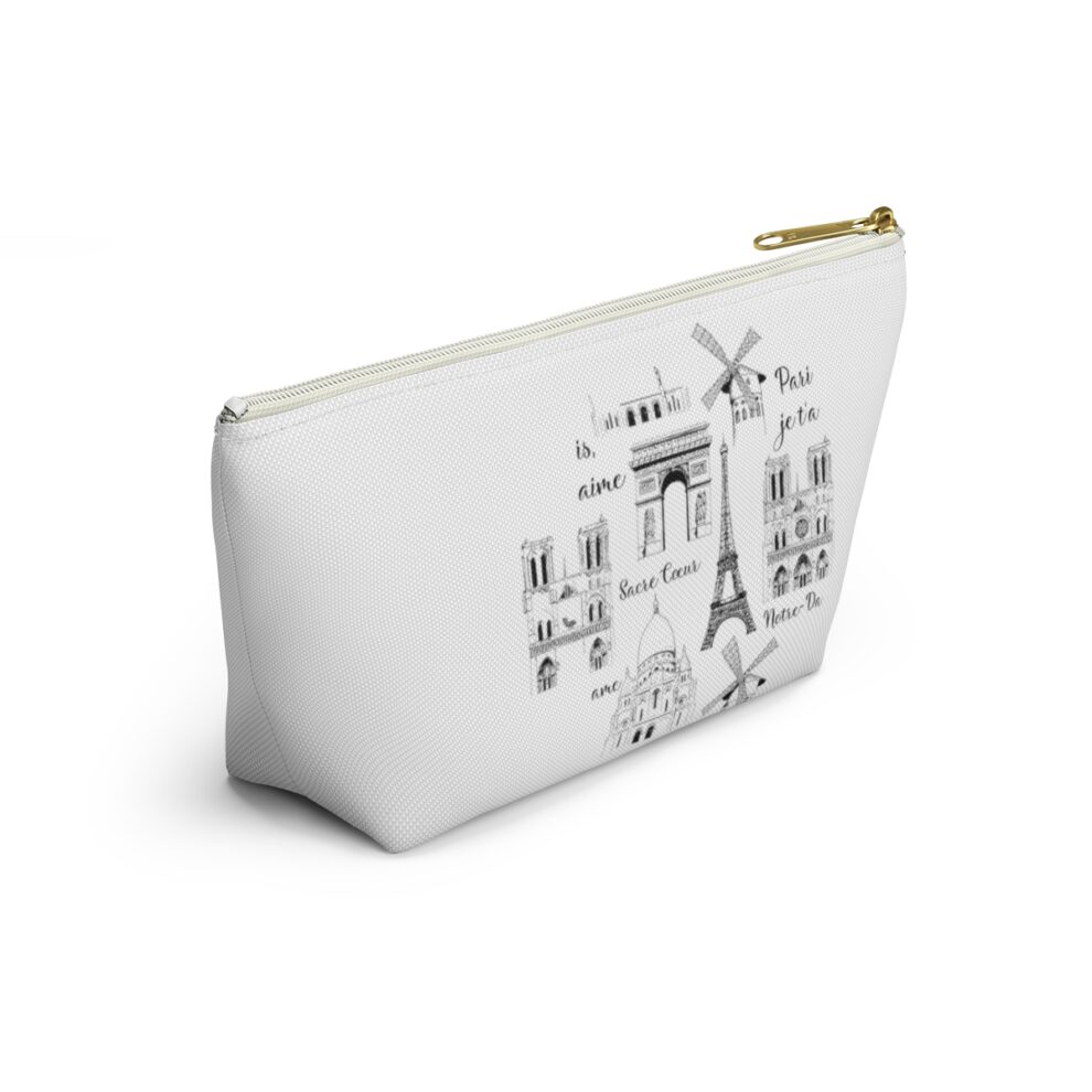Paris Accessory Cosmetic Travel Pouch w T-bottom