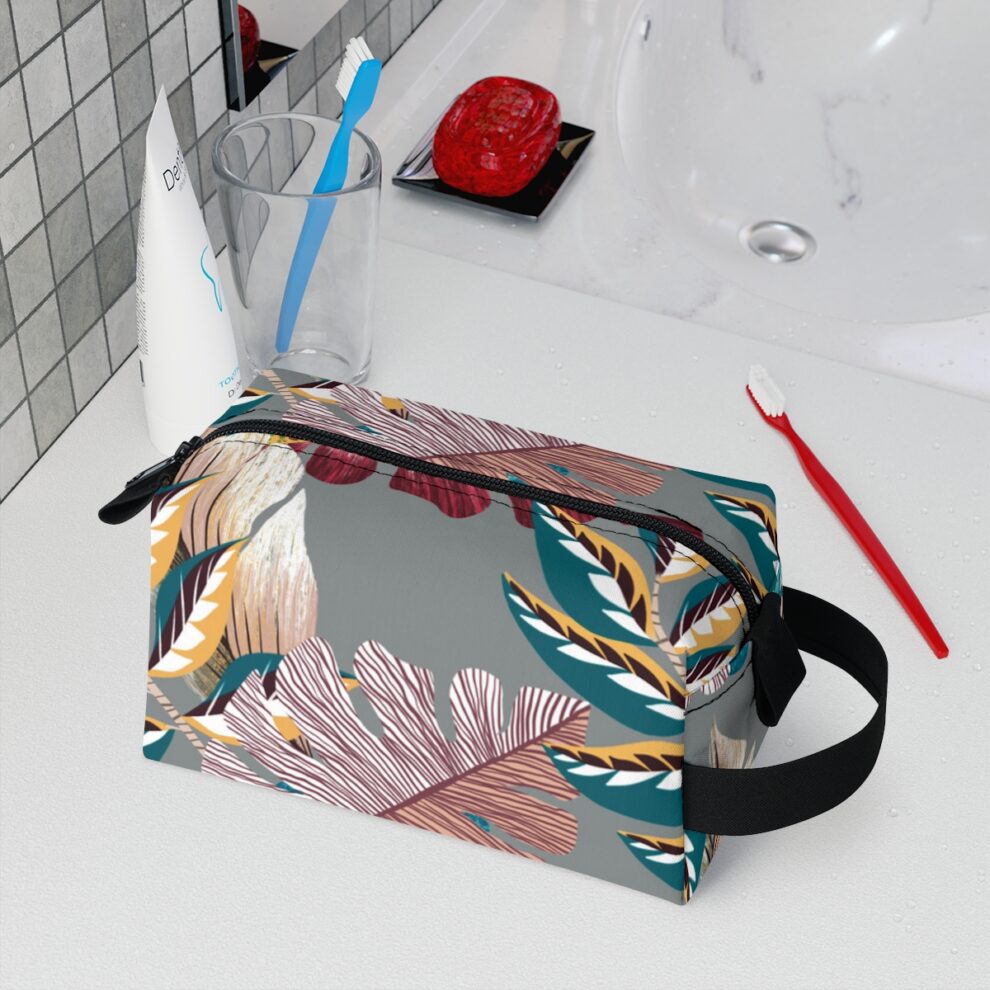 Botanical Leaves Toiletry Bag