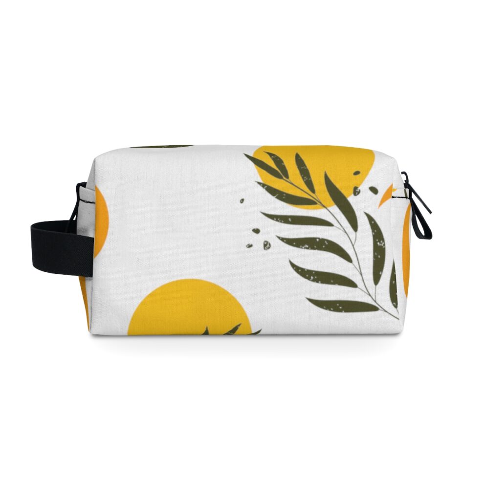 Yellow Sun and Moon Toiletry Bag