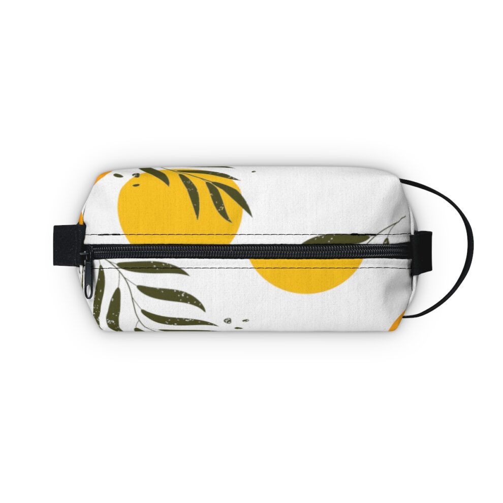 Yellow Sun and Moon Toiletry Bag