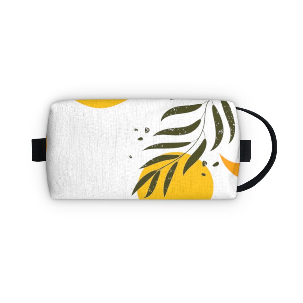 Yellow Sun and Moon Toiletry Bag