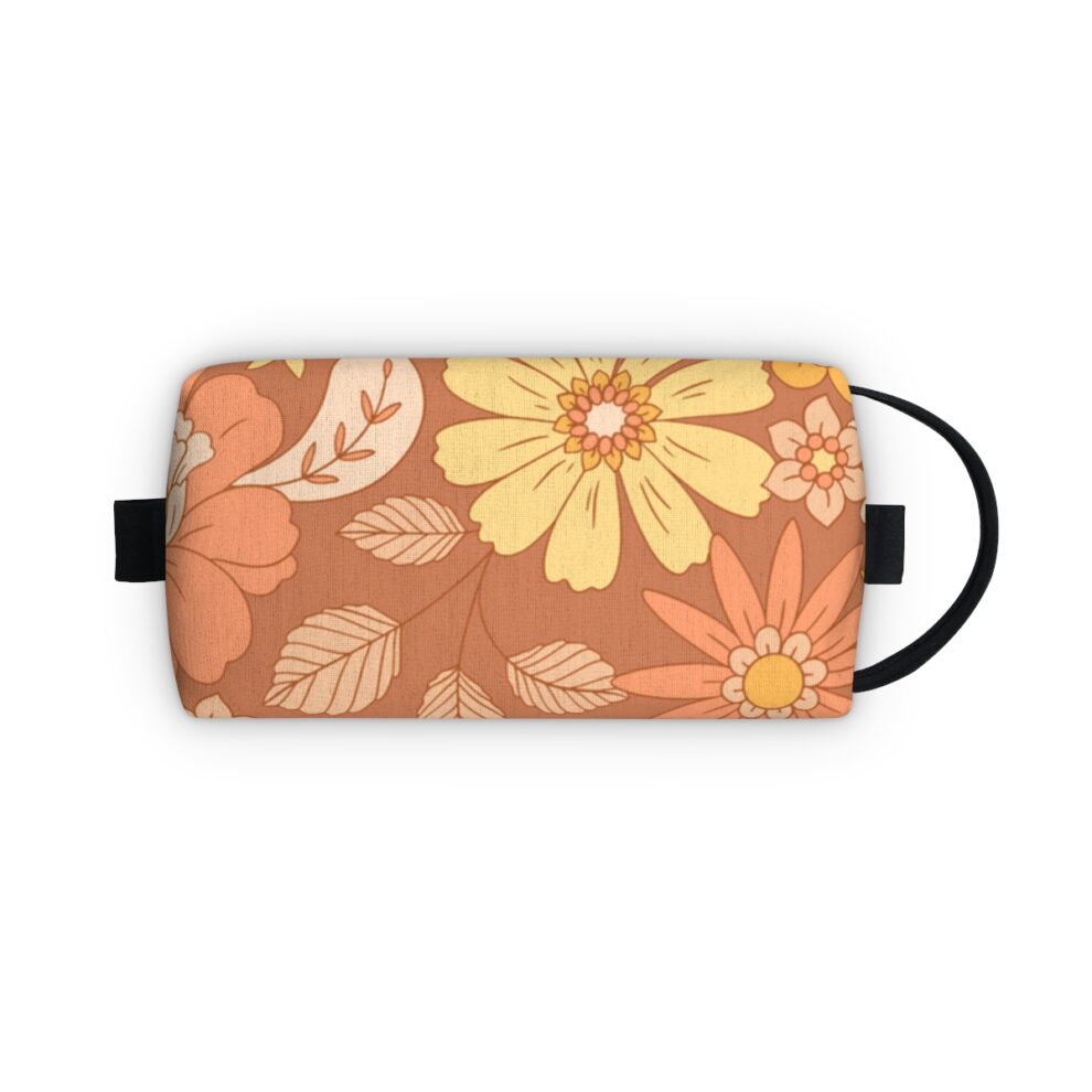 Retro Floral Toiletry Bag