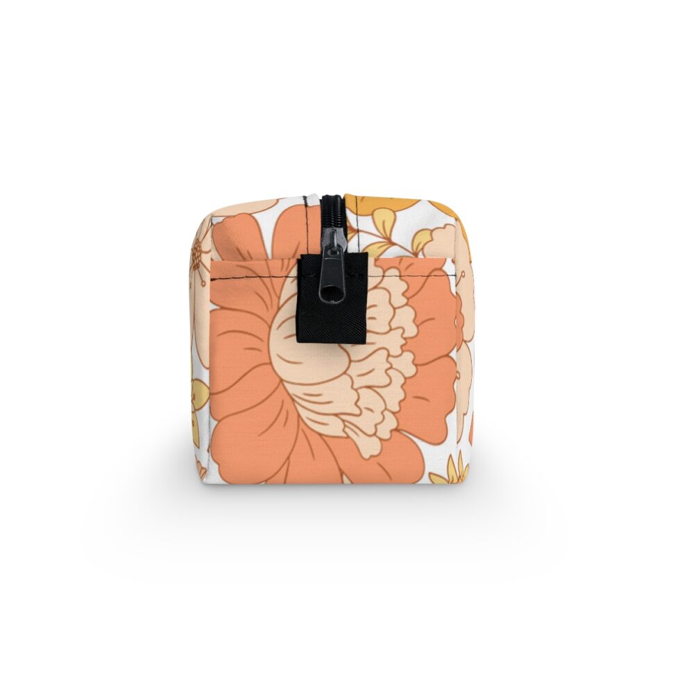 Retro Floral Cosmetic Toiletry Bag