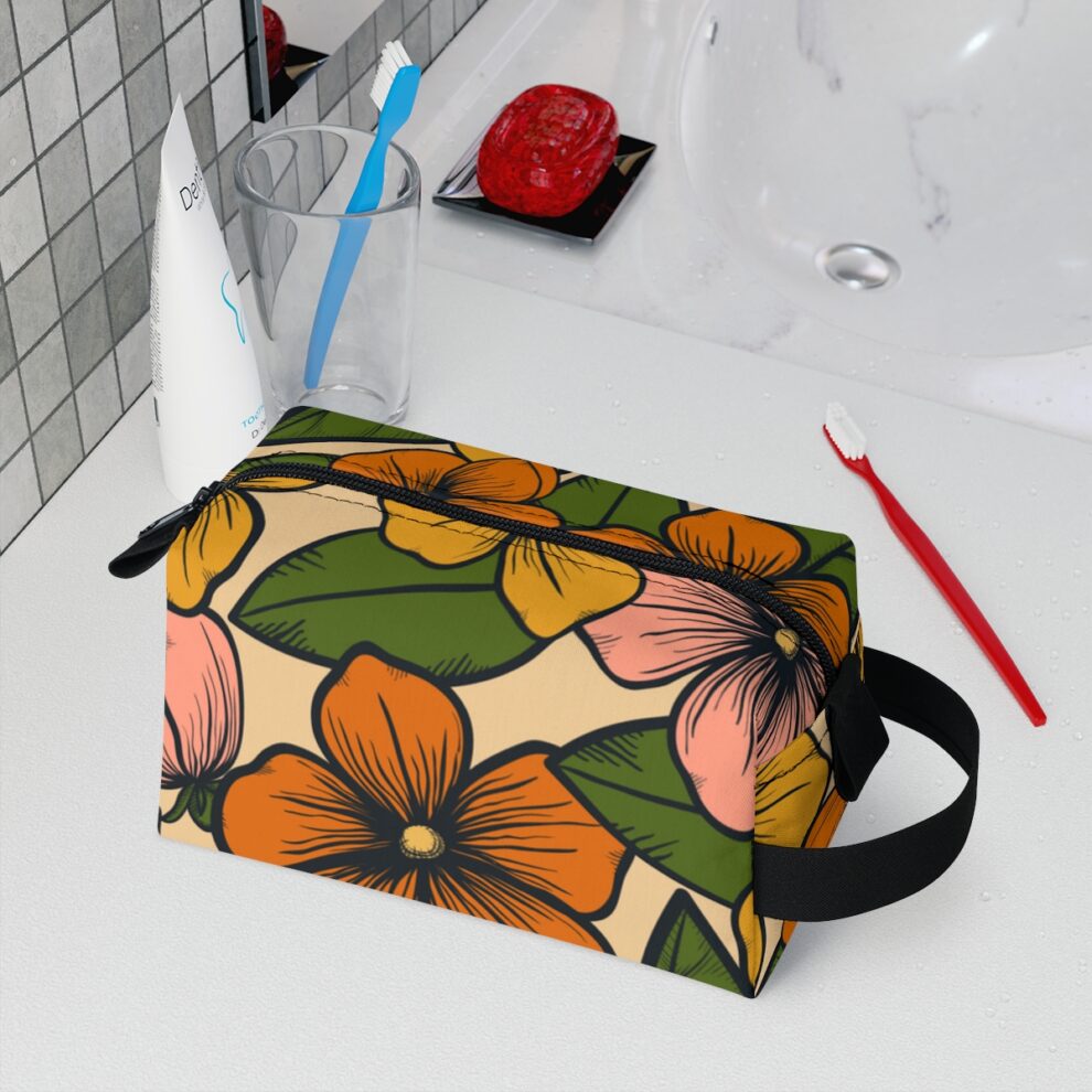 Floral Toiletry Bag