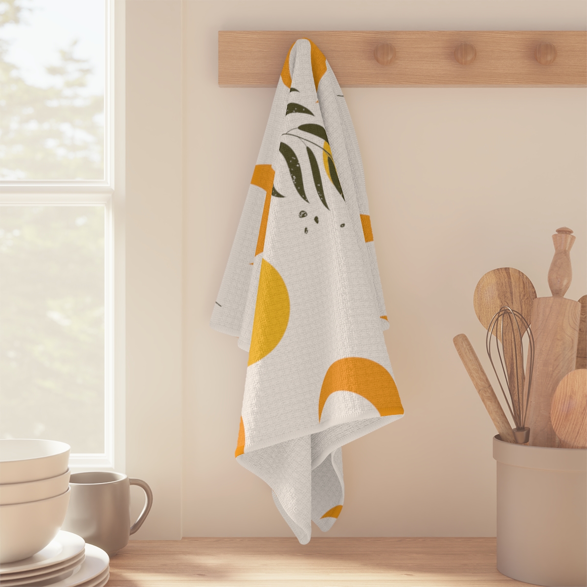 Kitchen cup store towels