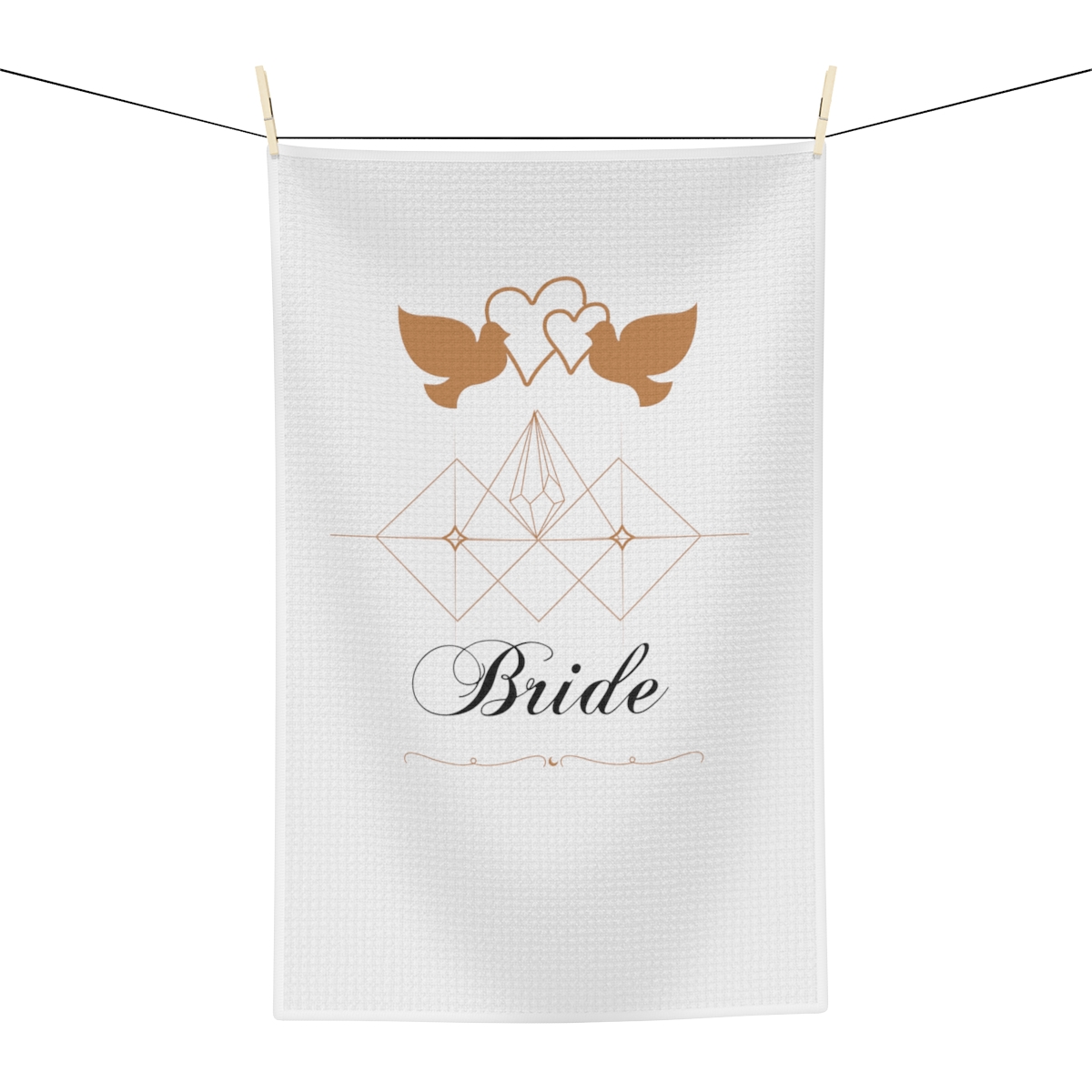Bride Kitchen Towel