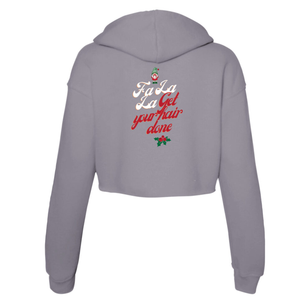 Christmas Hair Stylist Sweatshirt Deck The Halls