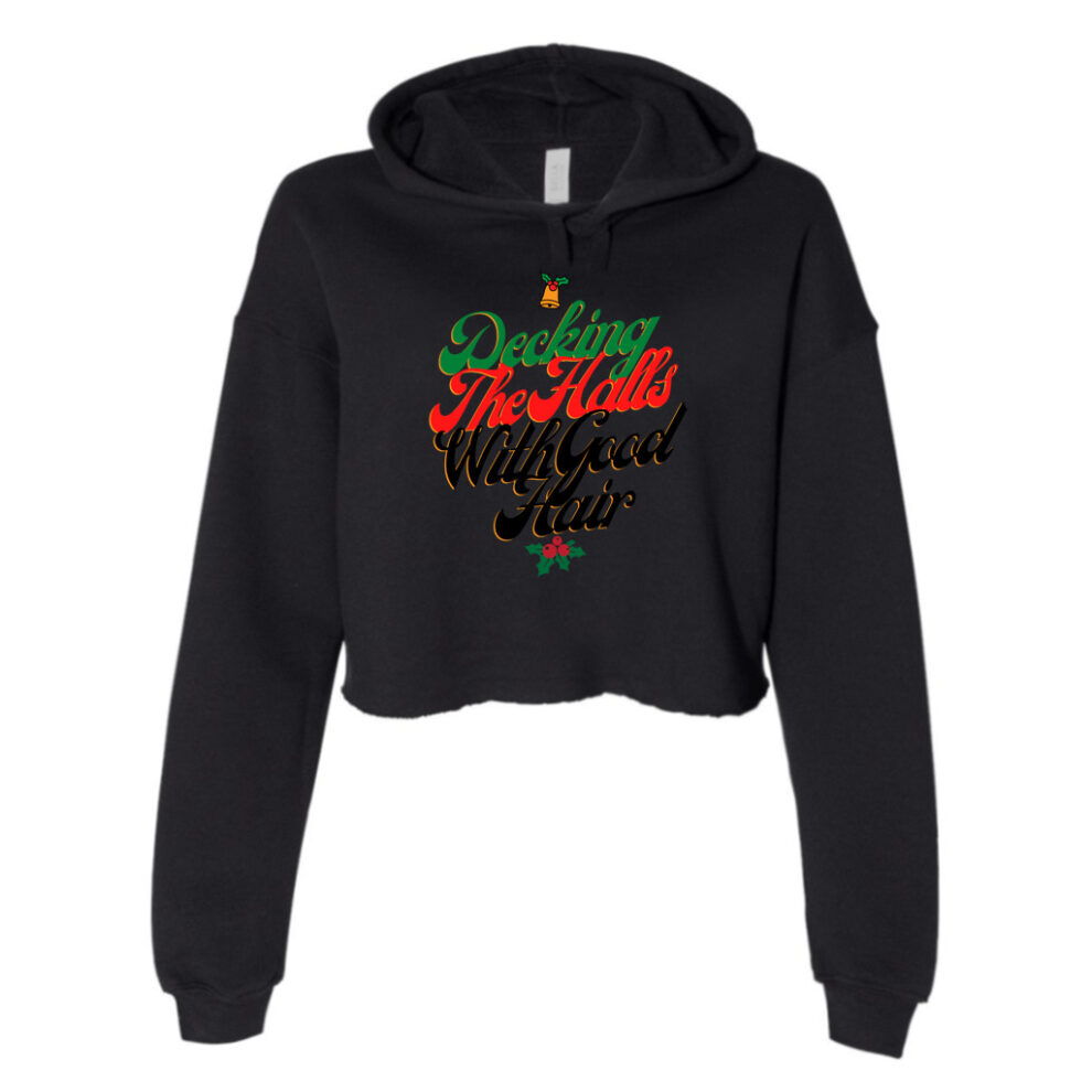 Christmas Hair Stylist Sweatshirt Deck The Halls