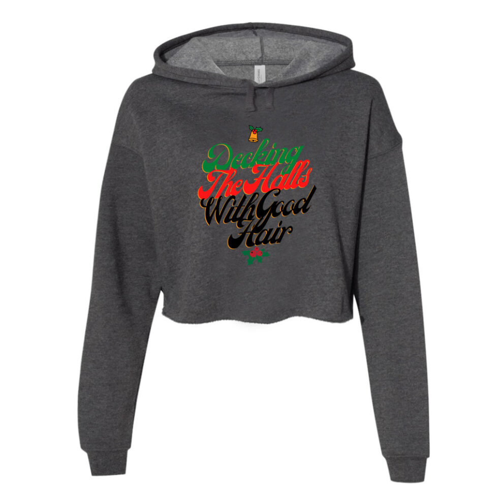 Christmas Hair Stylist Sweatshirt Deck The Halls