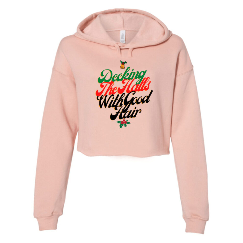 Christmas Hair Stylist Sweatshirt Deck The Halls