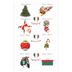 Italian Christmas Wrapping Paper