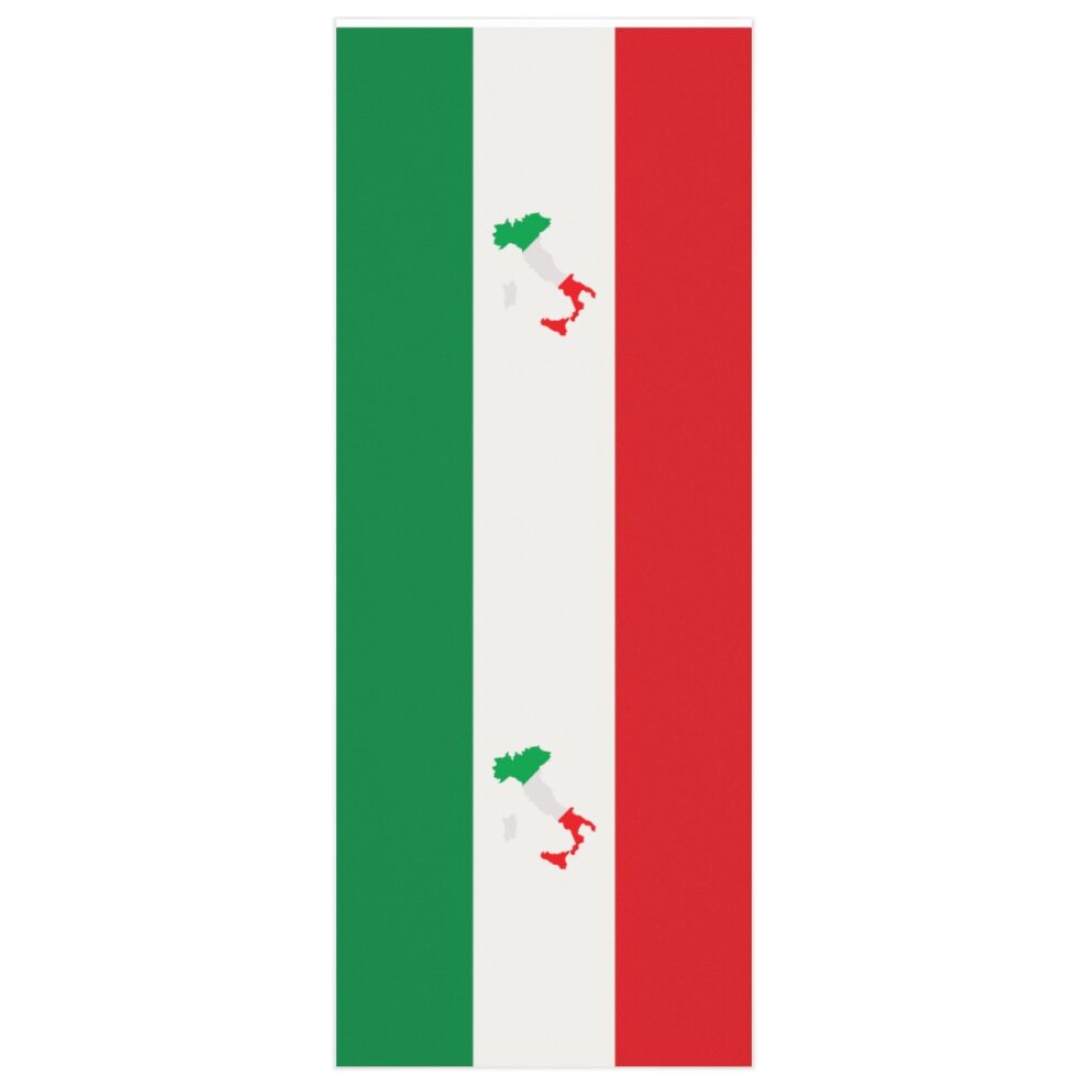 Italian Flag Wrapping Paper