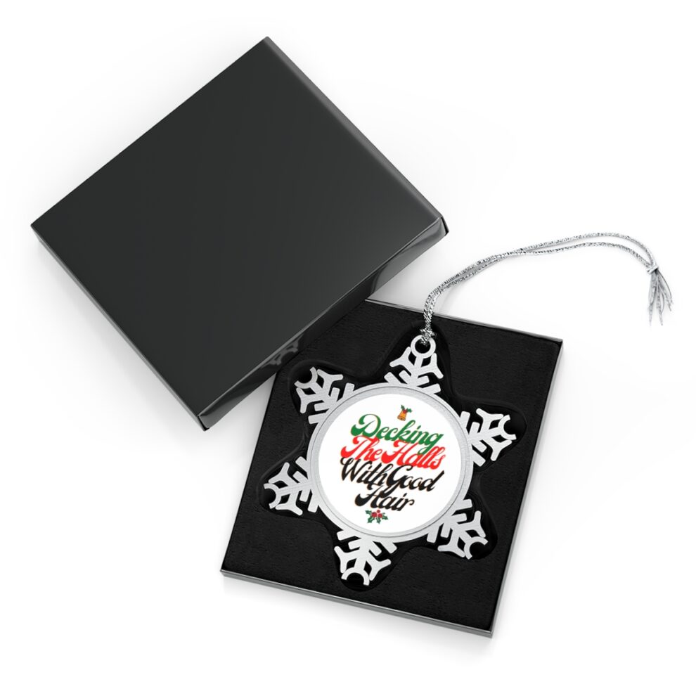 Hairstylist Snowflake Ornament