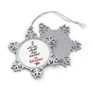 Hair Stylist Snowflake Ornament