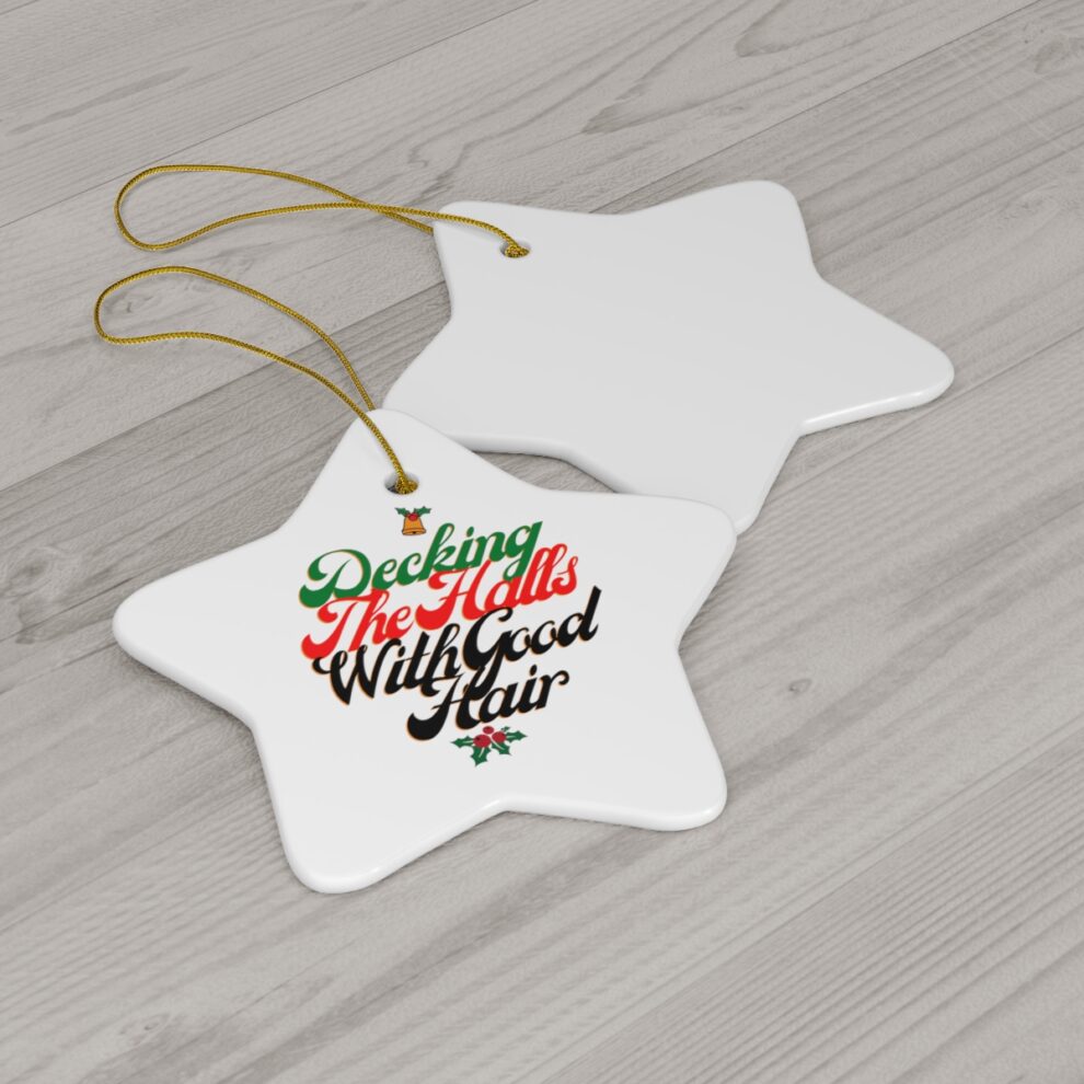 Hairstylist Christmas Ornament