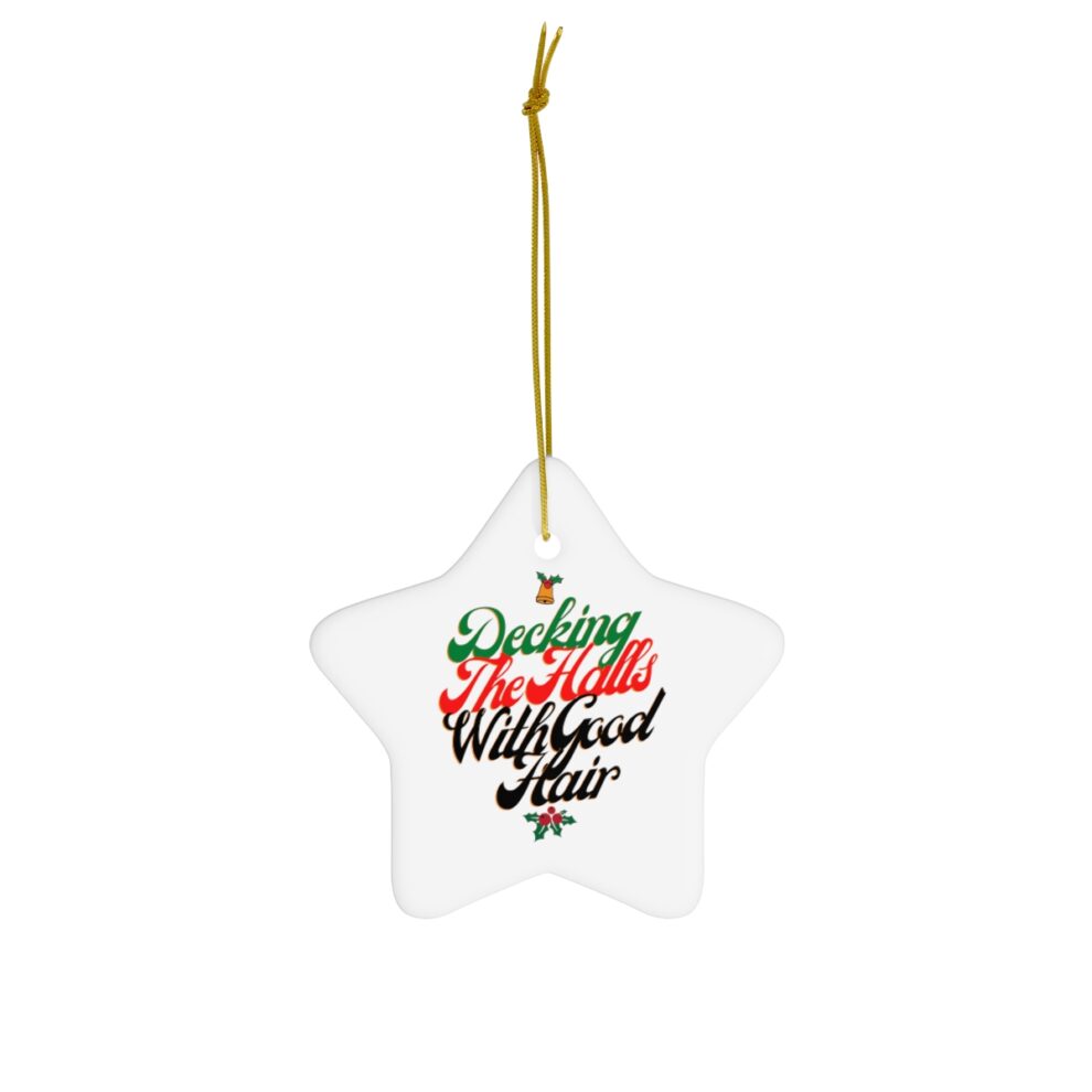 Hairstylist Christmas Ornament