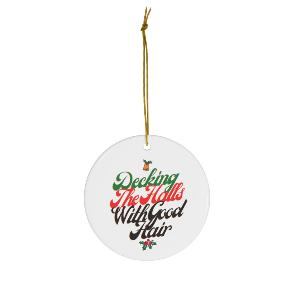 Hairstylist Christmas Ornament