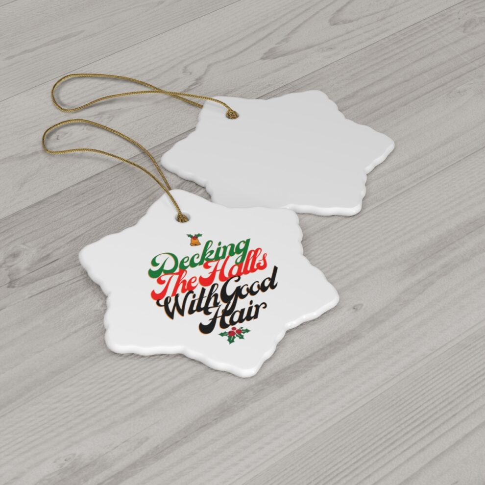 Hairstylist Christmas Ornament