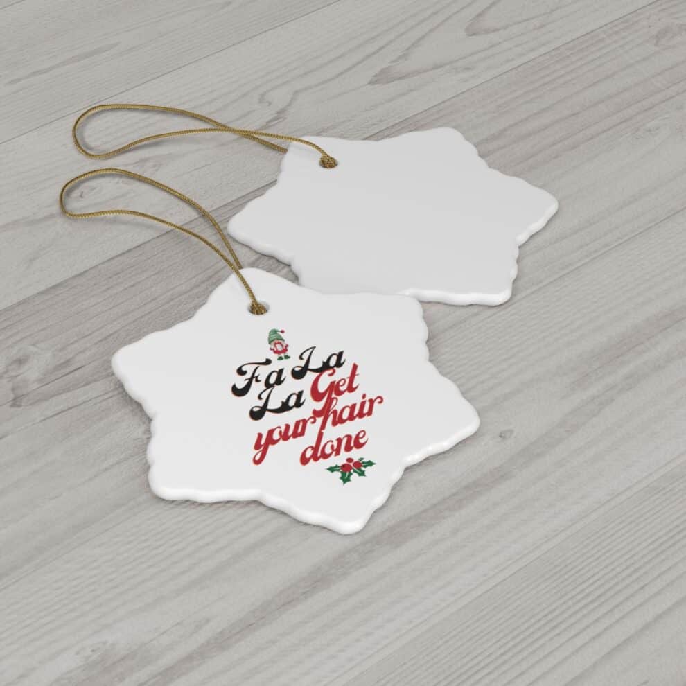Hair Stylist Ornament Gift