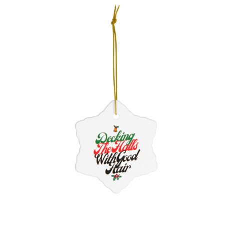 Hairstylist Christmas Ornament