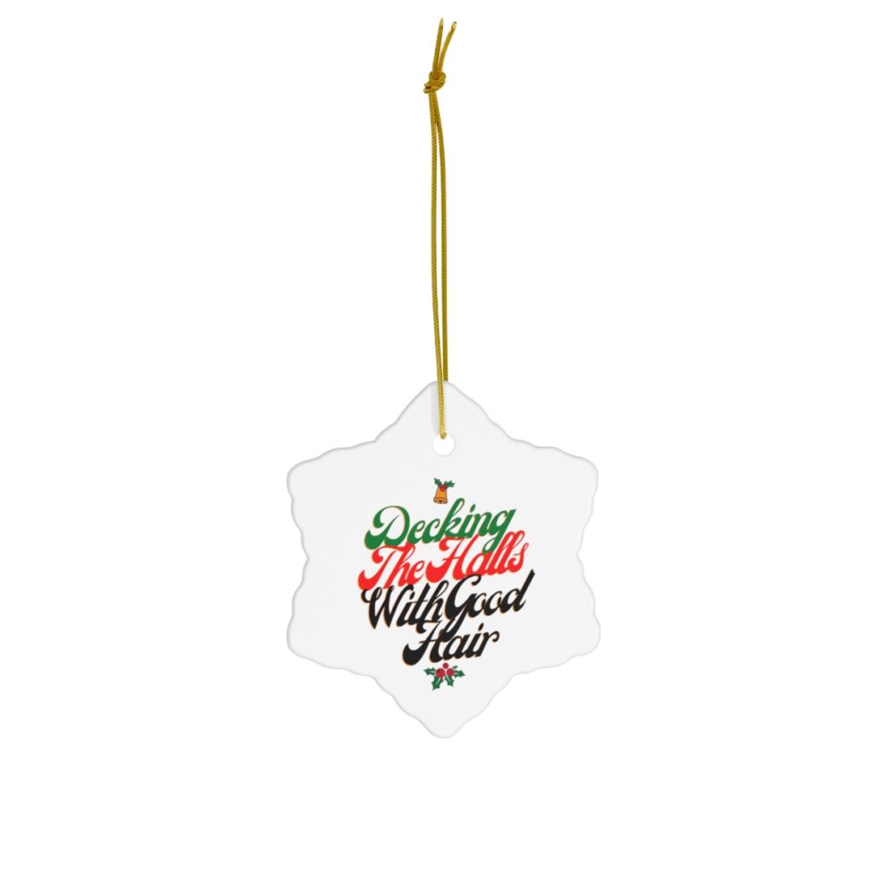 Hairstylist Christmas Ornament