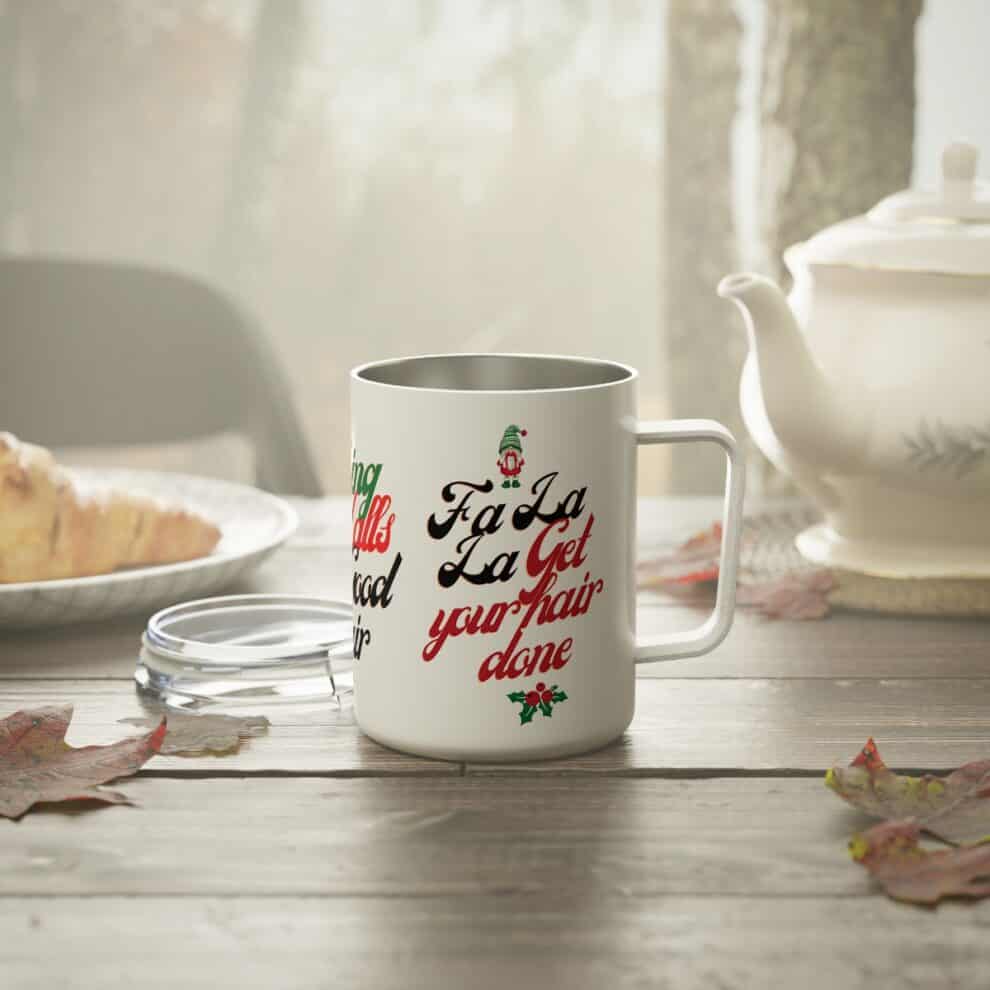Hairstylist Christmas Coffee Mug