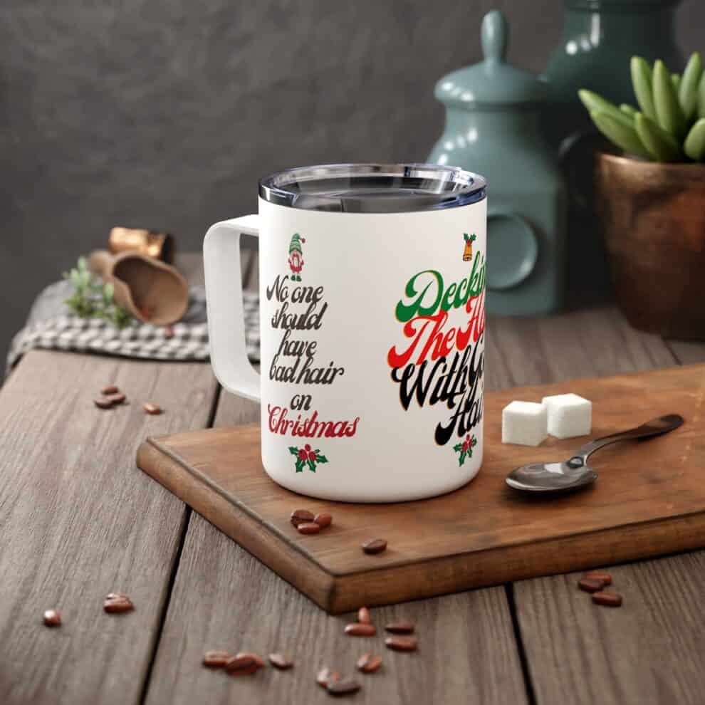 Hairstylist Christmas Coffee Mug