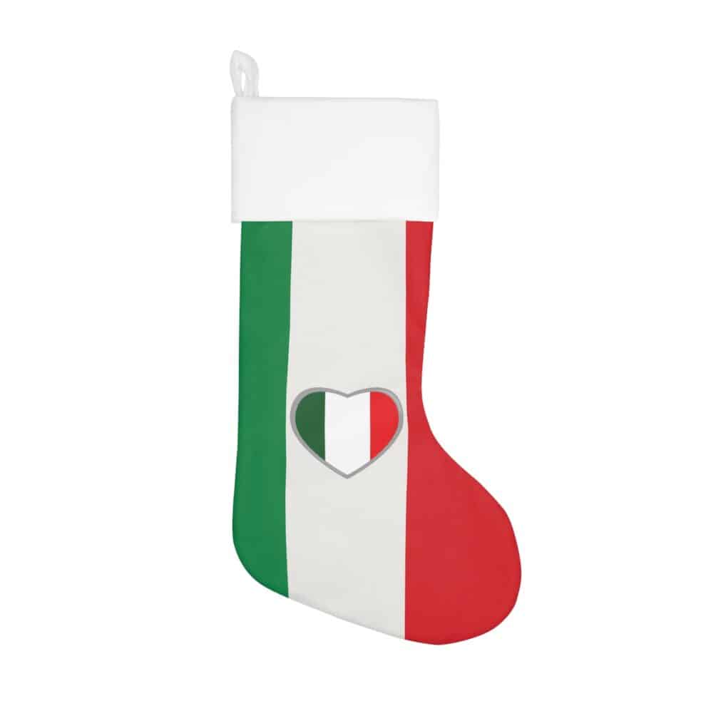 Italian Flag Stocking
