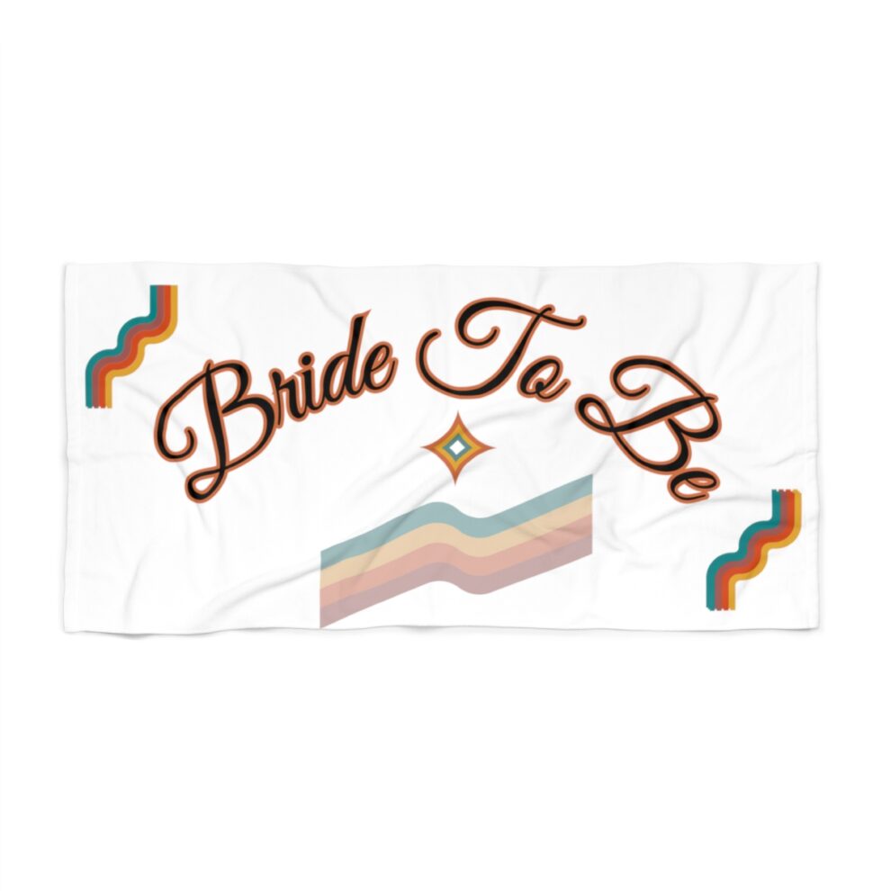 Bride Beach Towel