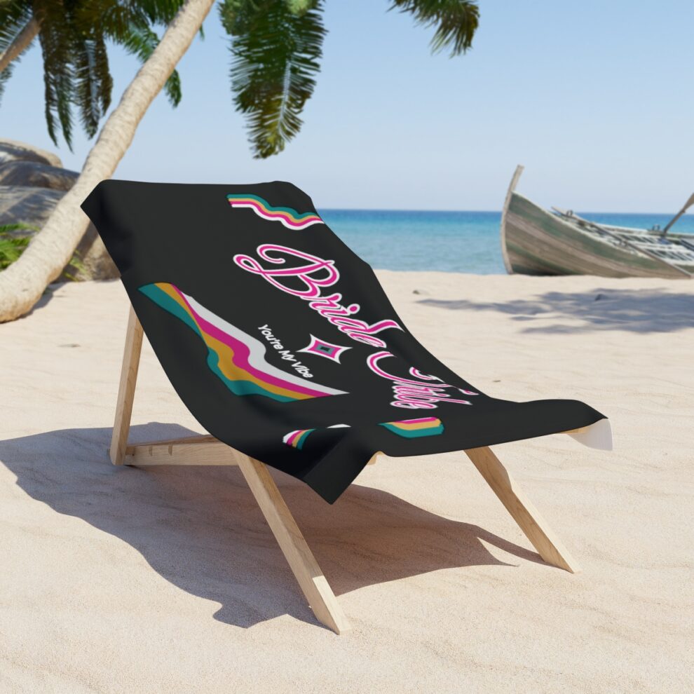 Bride Tribe Beach Towel