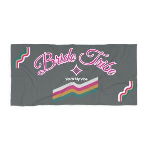 Bride Tribe Beach Towel